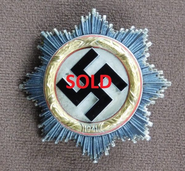 Third Reich German Cross in Gold  (#30041)